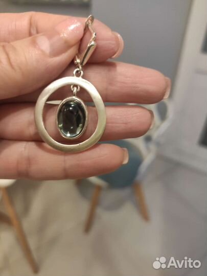 Серьги дизайнерские, итальянские