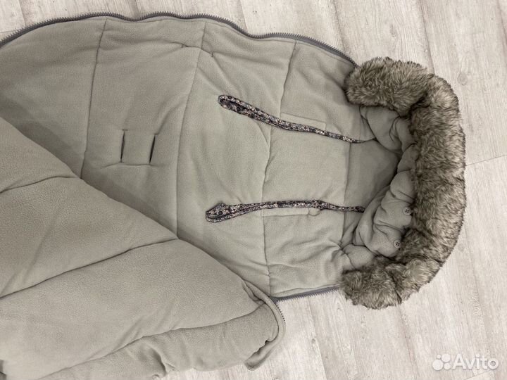 Зимний конверт в коляску