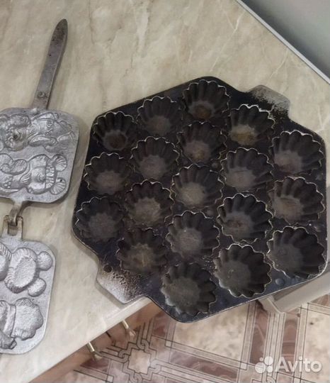 Кексница, тарталетница,орешница,СССР