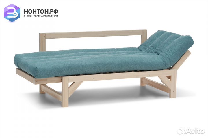 Диван кушетка Амбер-2 изумрудный