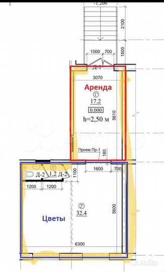 Торговая площадь, 17 м²