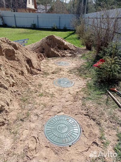 Септик из бетонных колец