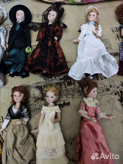 Коллекция кукол из фарфора