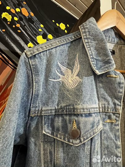 Джинсовая куртка женская