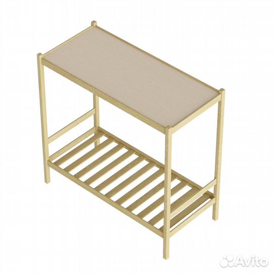 Кровать с полкой