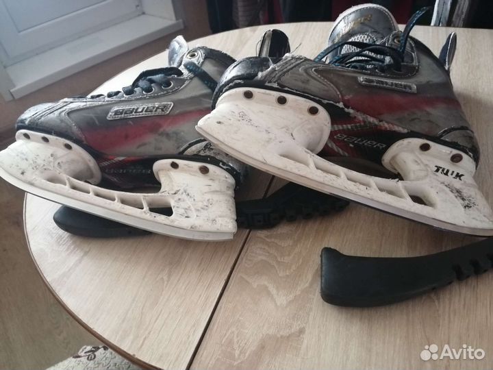 Хоккейные коньки bauer 37.5 размер