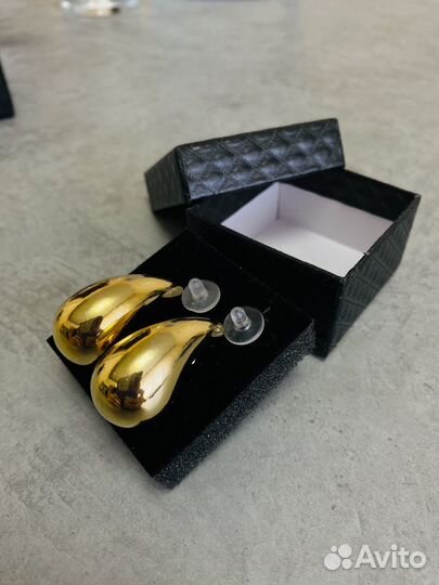 Серьги капли