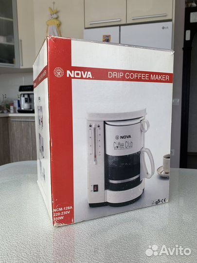 Кофеварка капельная nova