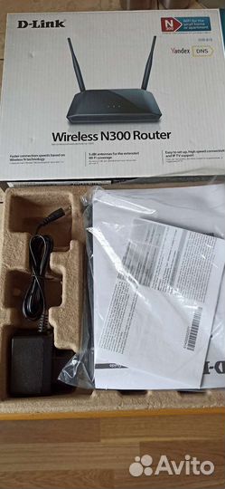 Роутер WI-FI D-Link DIR-615 N300