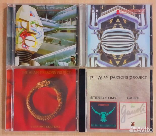 Зарубежный рок. CD диски с буклетами