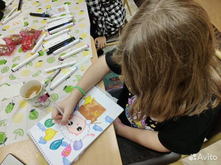 Занятия скетчингом 10 - 18 лет