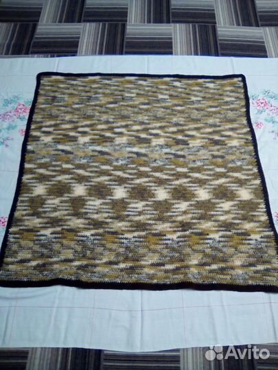 Плед детский вязаный