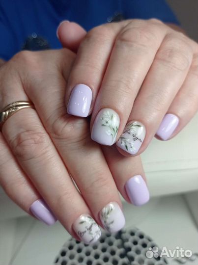 Маникюр; Покрытие гель-лак; Дизайн