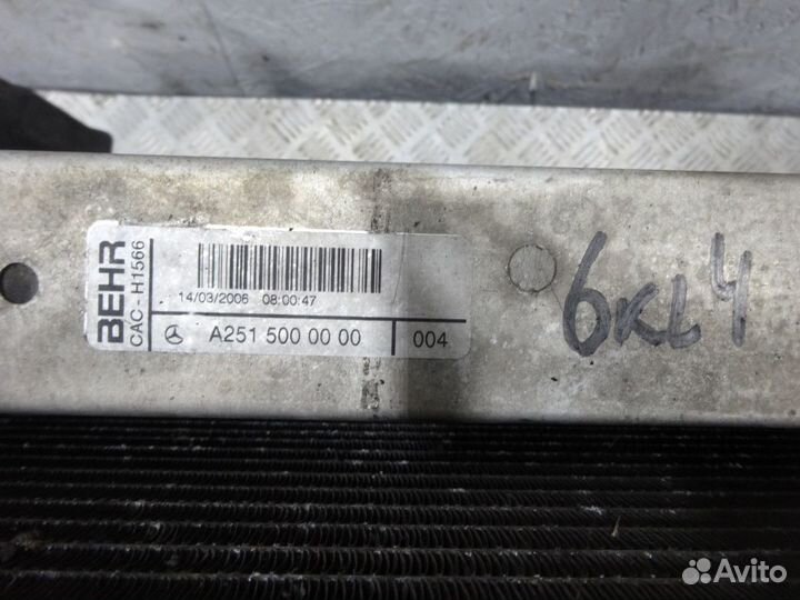 Кассета радиаторов Мерседес мл гл 164