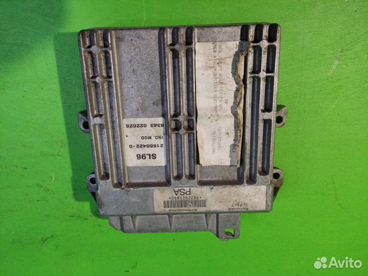 Блок управления двигателем Peugeot 406 1.8