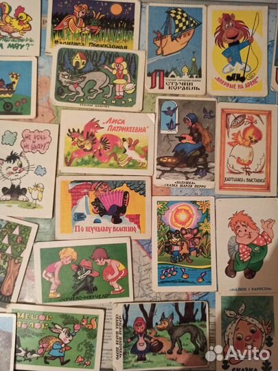 Коллекция календариков мультфильмы
