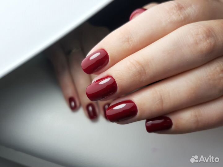 Маникюр гель без сколов