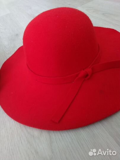 Шляпа фетровая женская