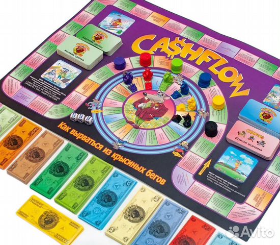 Игра Cashflow / Cash flow / Денежный Поток 101 202