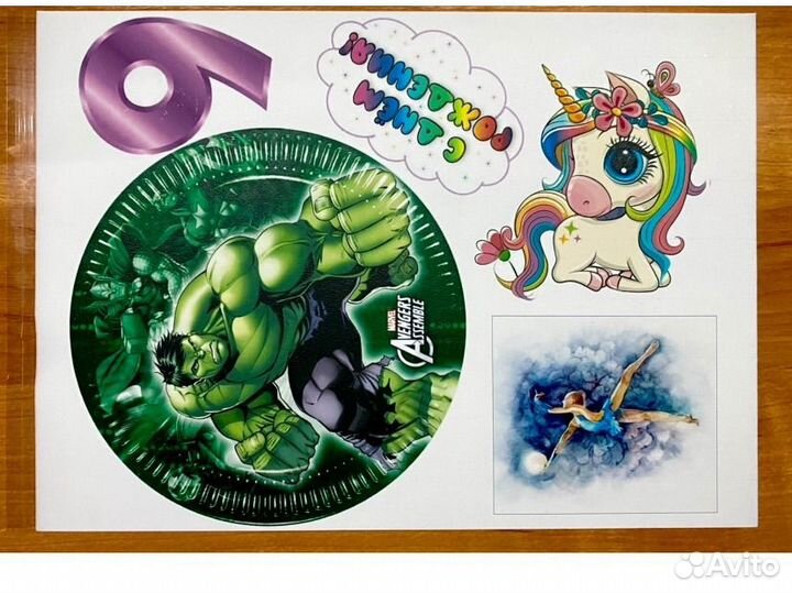 Печать съедобная сахарная бумага