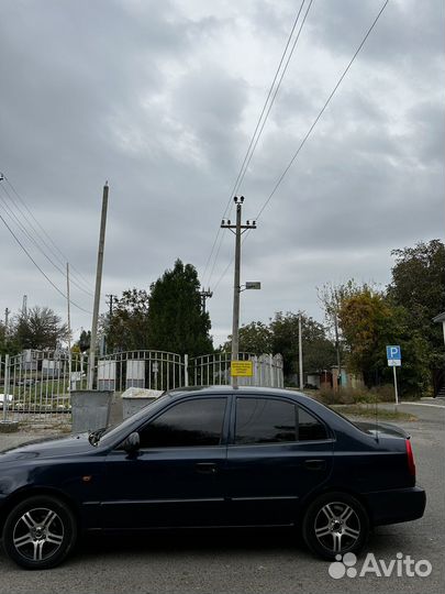 Hyundai Accent 1.6 МТ, 2007, 168 250 км