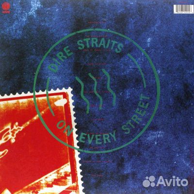 Виниловая пластинка dire straits - ON every street