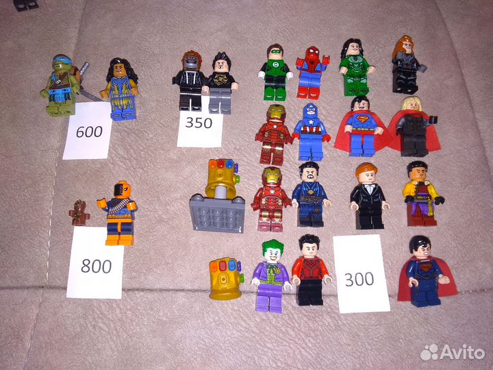 Lego super heroes минифигурки и постройки оригина