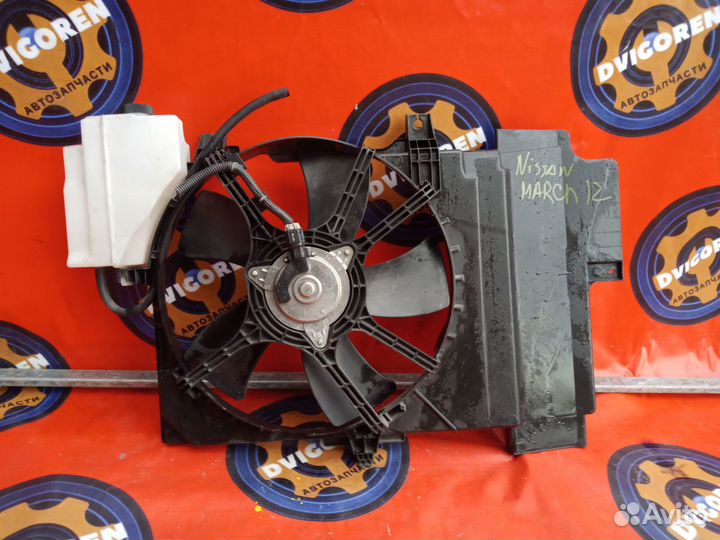 Диффузор радиатора Nissan micra/march 12