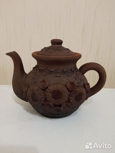 Заварочный чайник глиняный
