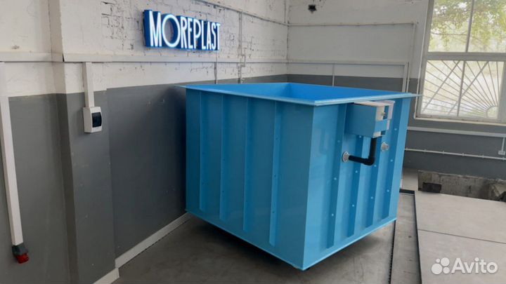 Купель квадратная с доставкой 1000х1500х1500мм