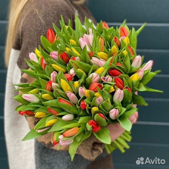 Цветы premium XXL с доставкой от 51 шт