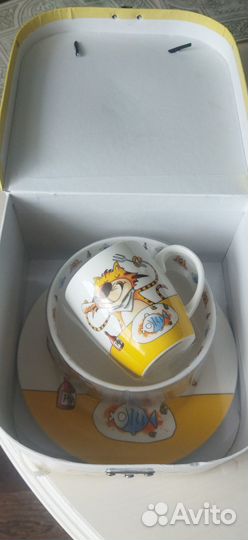 Набор детской посуды новый