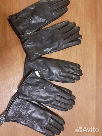 Перчатки кожаные монгольские