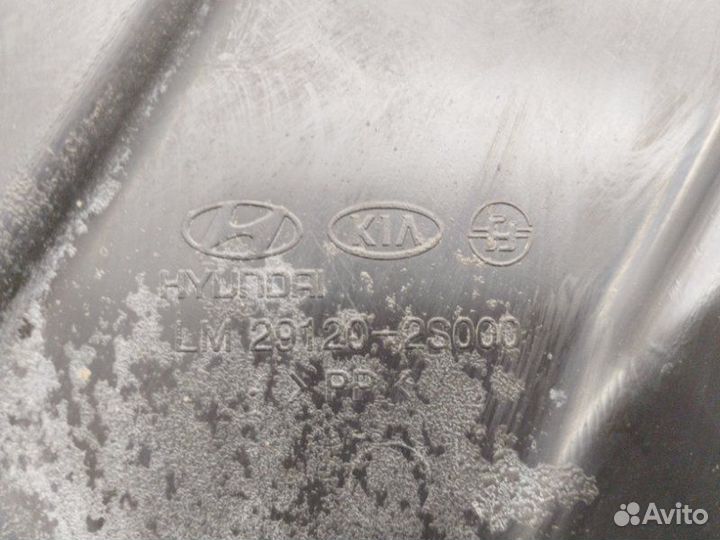 Пыльник двигателя правый Hyundai Ix35