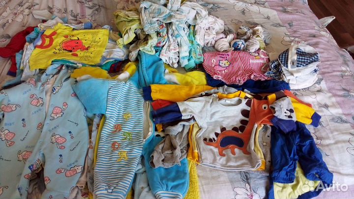 3 пакета вещей для мальчика от 0-1 года