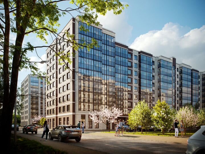 2-к. квартира, 60 м², 4/9 эт.