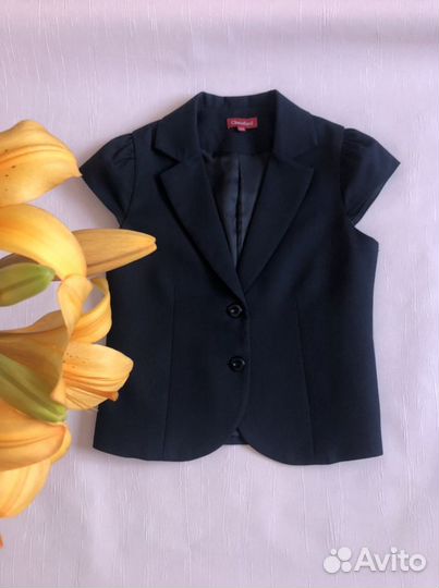 Жилет для девочки,жилетка,жакет школьный,134