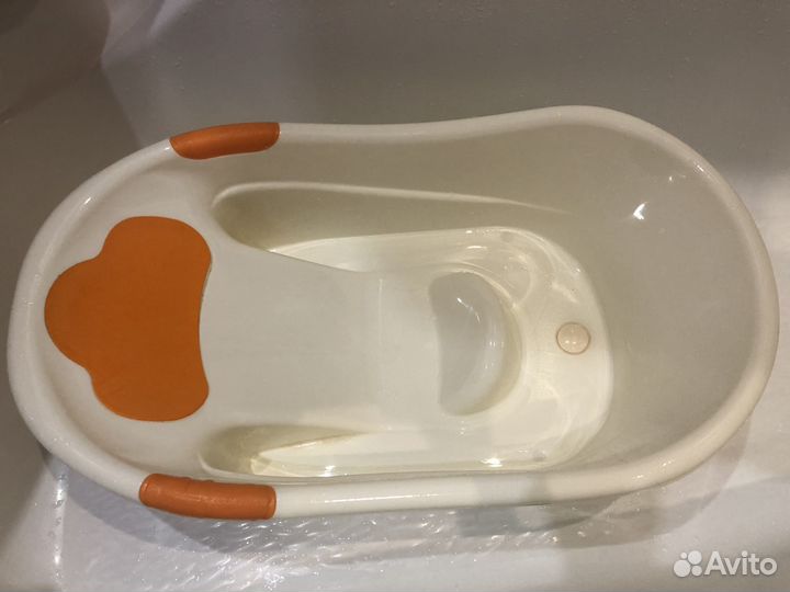 Детская ванночка+горка
