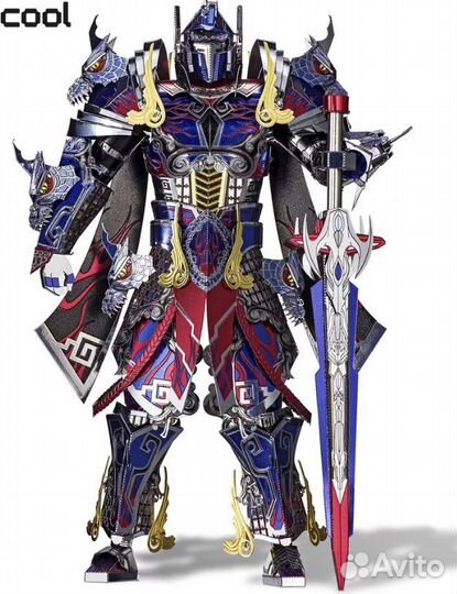 Металлический конструктор Трансформер. 3D паззл