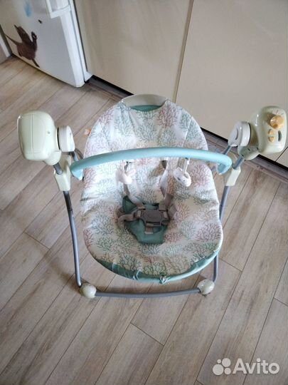 Электронные качели для новорожденных