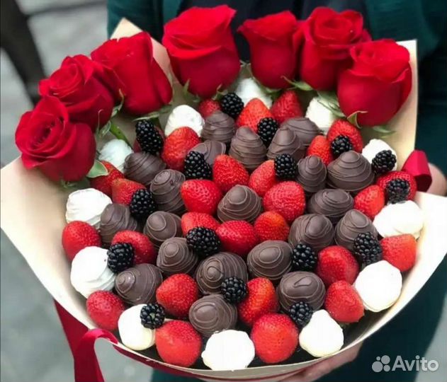 Съедобный Букет для Мамы, Подарок Маме