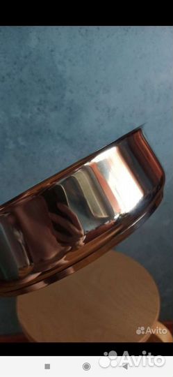 Сковорода ф28 новая полированная нержавейка