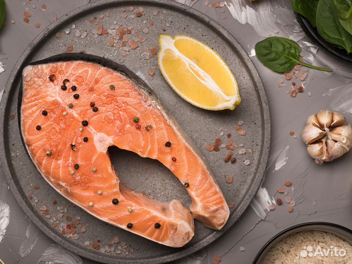 Стейк сёмги (Мурманск)