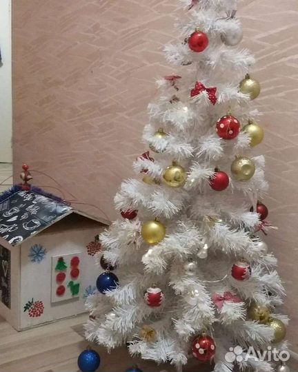 Елка искусственная белая