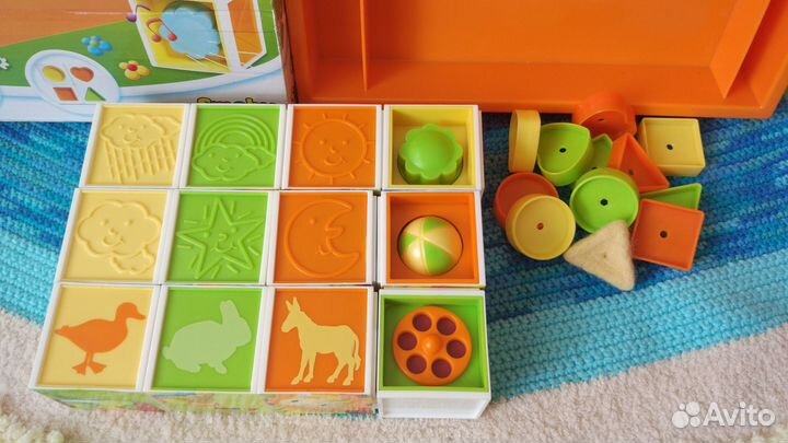 Кубики Cotoons Smoby пазлы сортёр