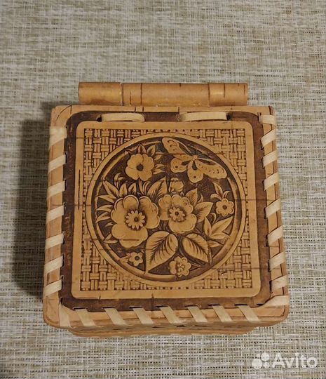 Шкатулка из бересты