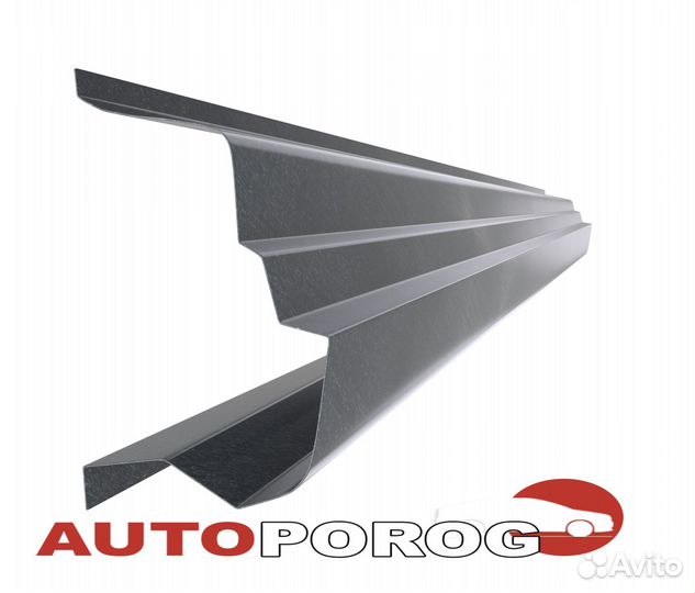 Ремонтный порог левый на Citroen C4 Picasso