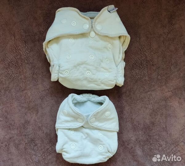 Хлопковые многоразовые подгузники