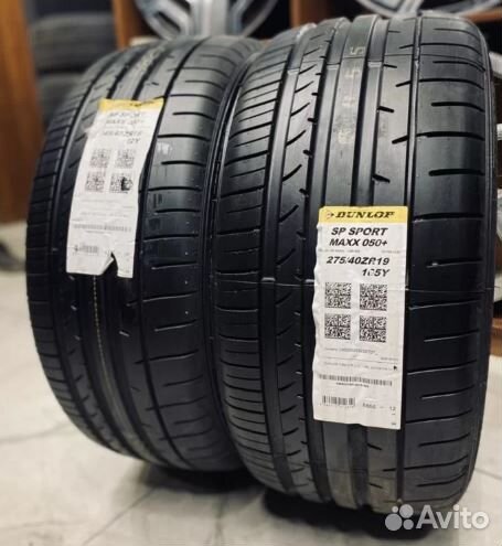 Dunlop SP Sport Maxx 050+ 245/45 R19 и 275/40 R19 102Y