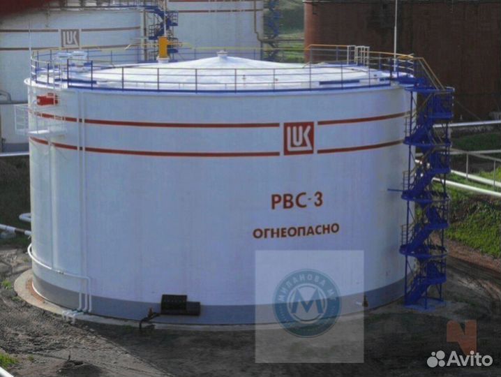 Резервуар вертикальны 70м3 и более